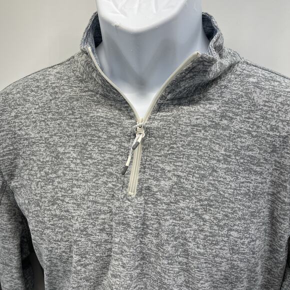 Tallwoods Shirt Mens L 1/4 Zip Long Sleeve Premium Lifestyle Lightweight - Picture 4 of 8